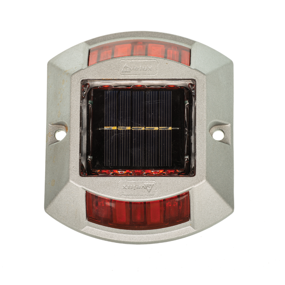 Buton rutier reflectorizant solar pentru drum – marker rutier LED
