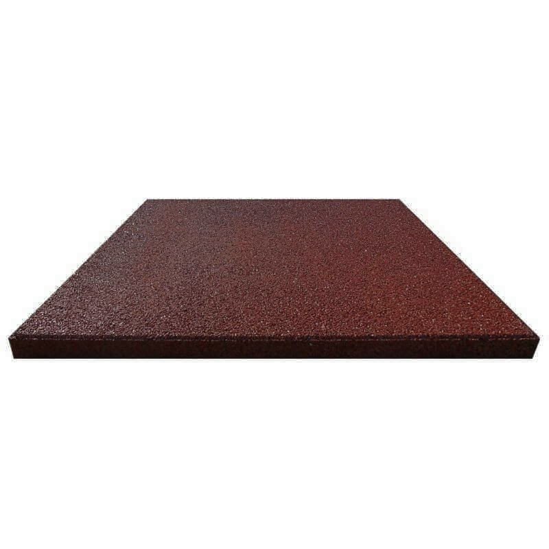 Pavele, Dale de cauciuc, 2cm, 40cm x 40cm, Rosu inchis
