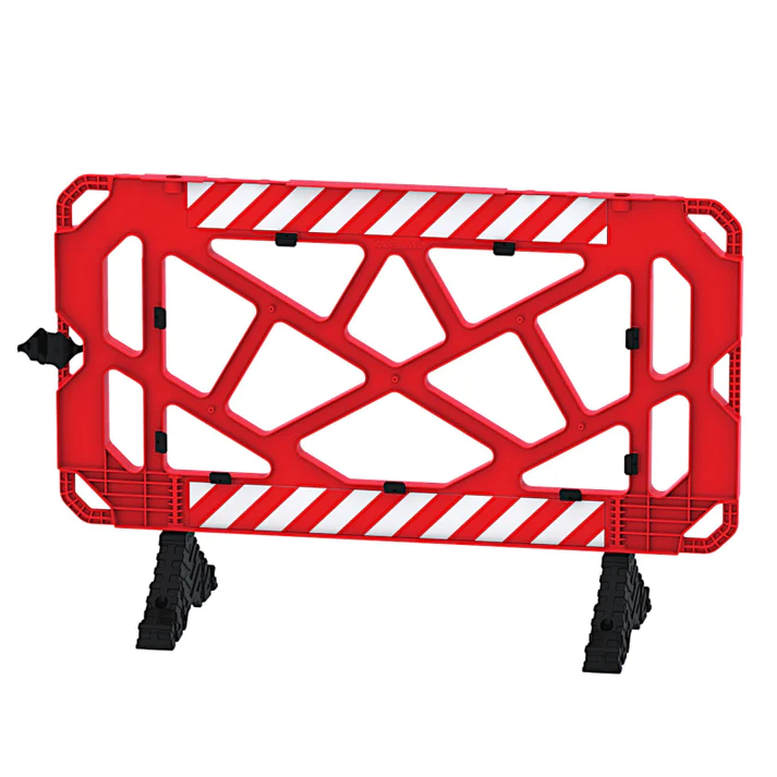 Bariera Modulara pentru Semnalizare Lucrari, 1.5m x 1m, 12.5 kg, ROSU, Buget
