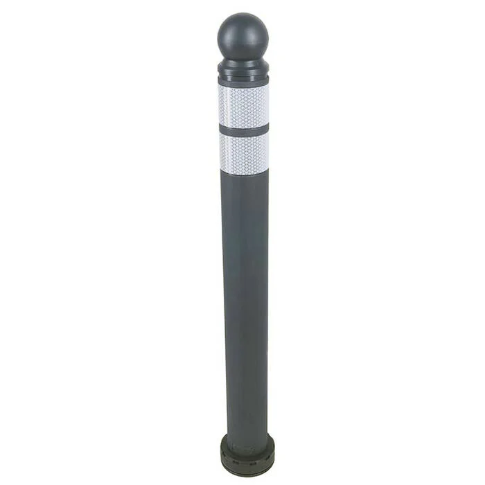 Stalp gri antracit din cauciuc inaltime 87cm, TPU-PA