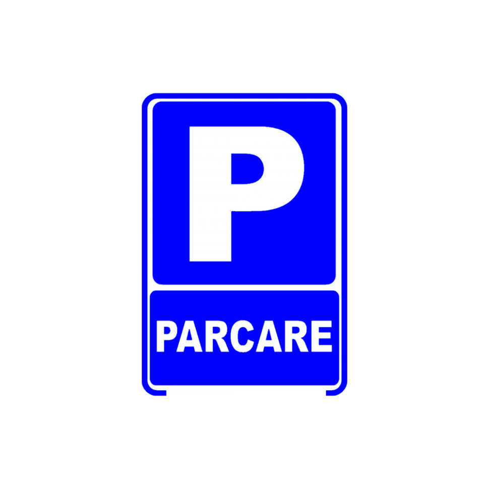 Parcare, semn din plastic, 20x30cm