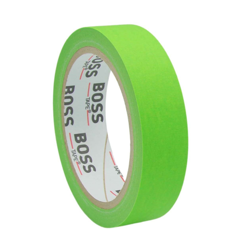 Banda de mascare si precizie, verde, 50mm x 25m