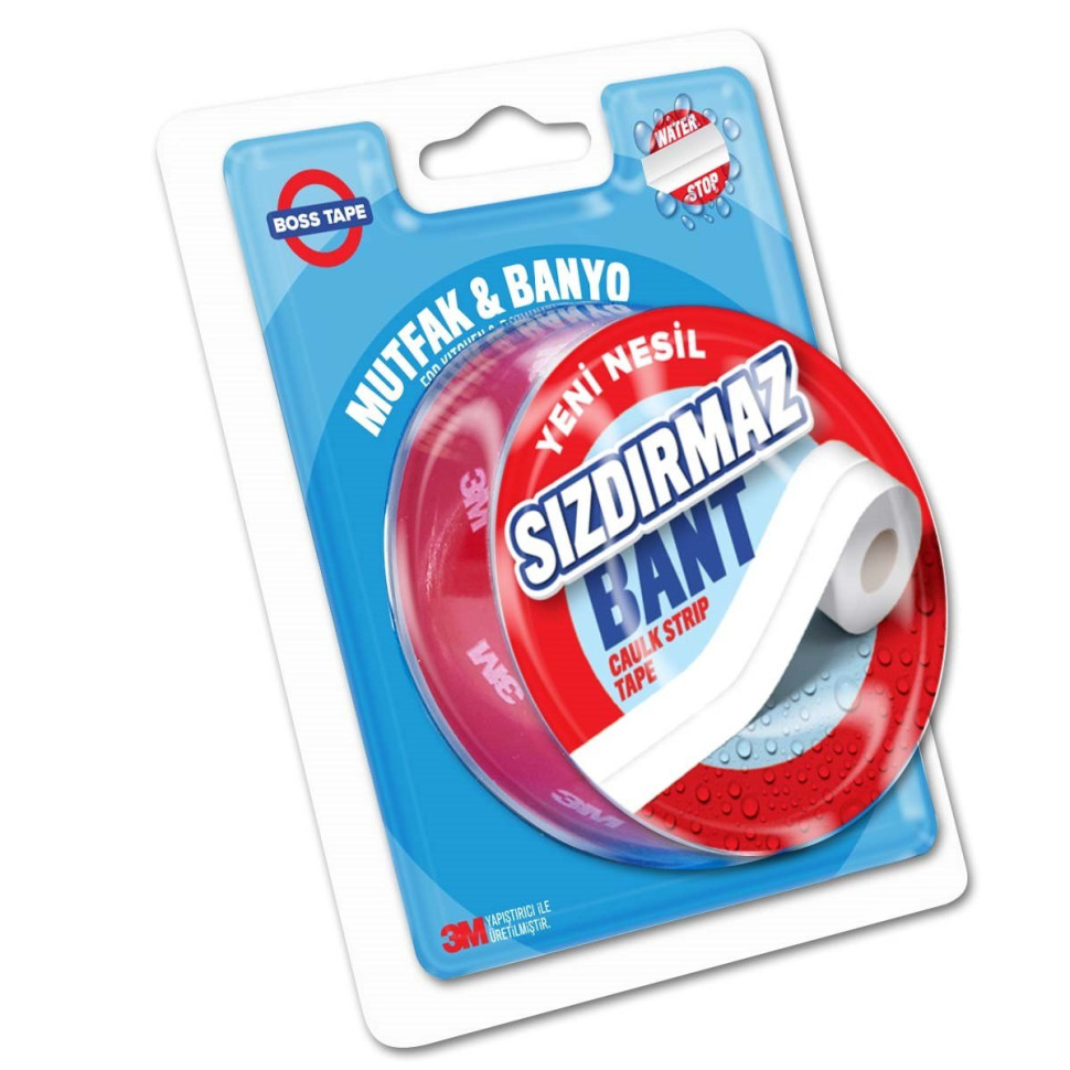 Banda adeziva etansare, waterproof, alba, 22mm x 3.35m, adeziv 3M