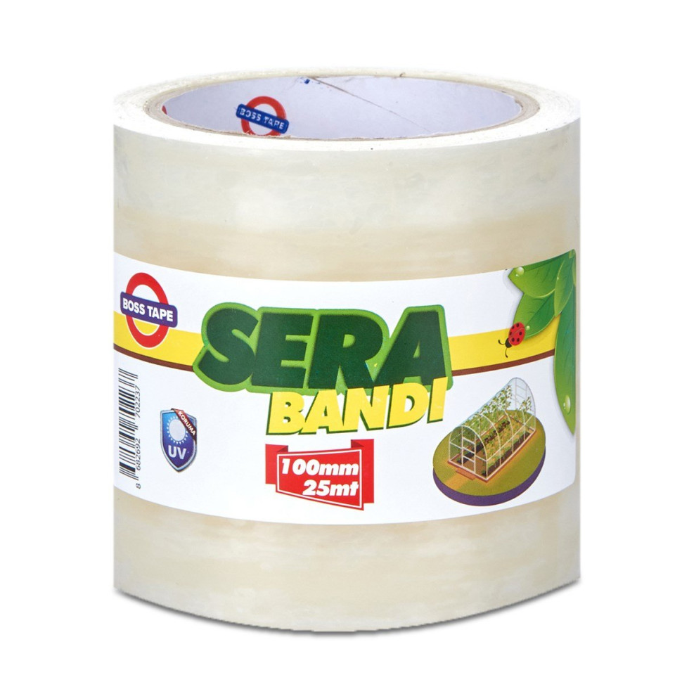 Banda de Lipit Folie Solar 10cm x 25m , Transperanta