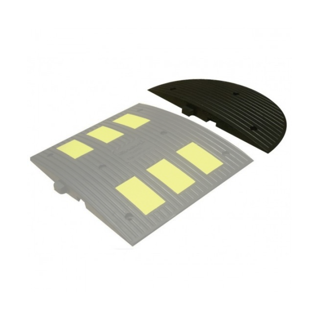Capac limitator de viteza din cauciuc cu inaltimea de 4,5cm