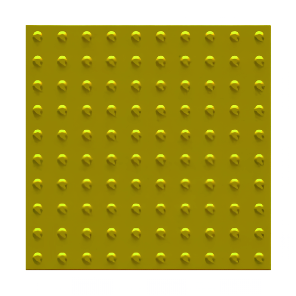 Marcaj Tactil (stop) Pentru Nevazator, 58x58cm, Premium
