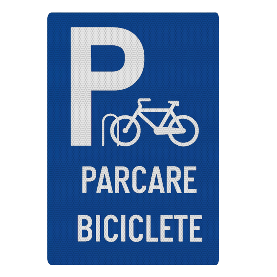 Parcare Rezervata Bicicletelor, G34B, indicator rutier | Semn de circulatie