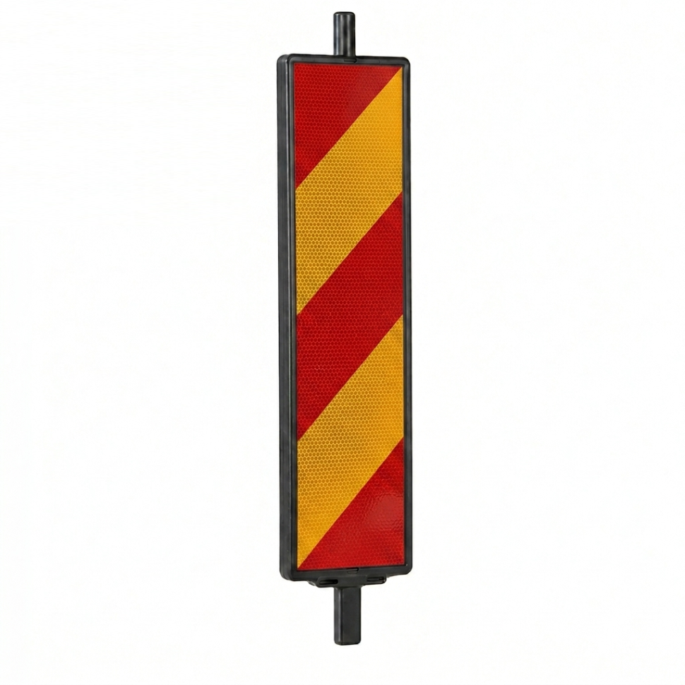 Baliză folie CLASA 2 din PVC 25 x 100cm, direcțională stânga/dreapta, fără SUPORT