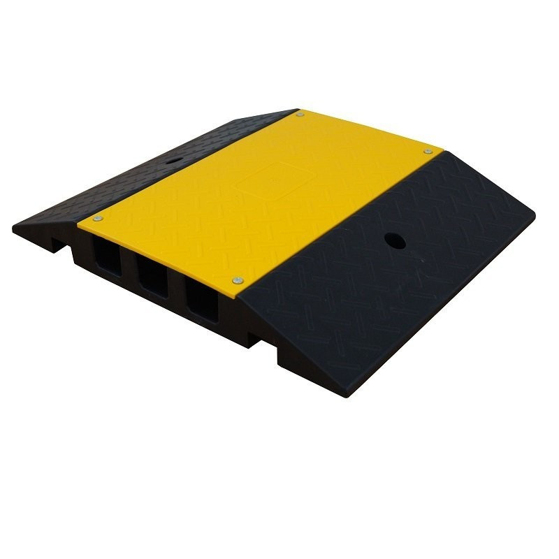 Protectie pentru cabluri, pod pentru cablu, 50cm, 3 canale Ø 5cm,