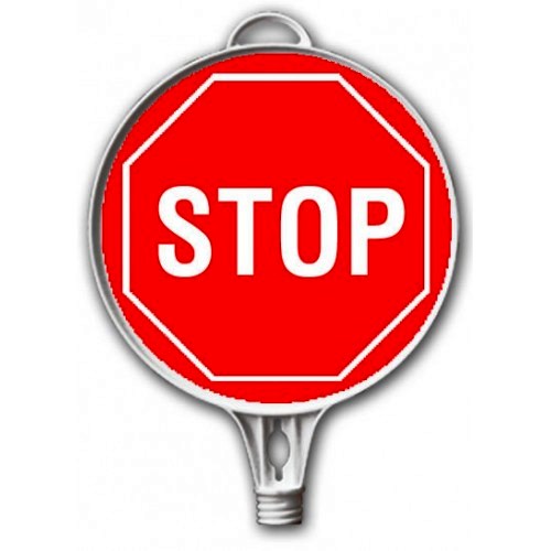 semne din plastic - stop